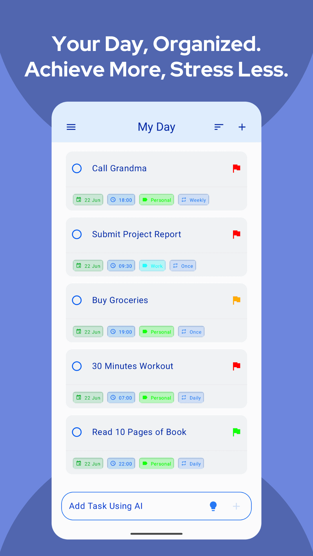 Task Flow screenshot 1